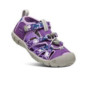 Keen Girls Purple Camo Water Sandals, Size 4